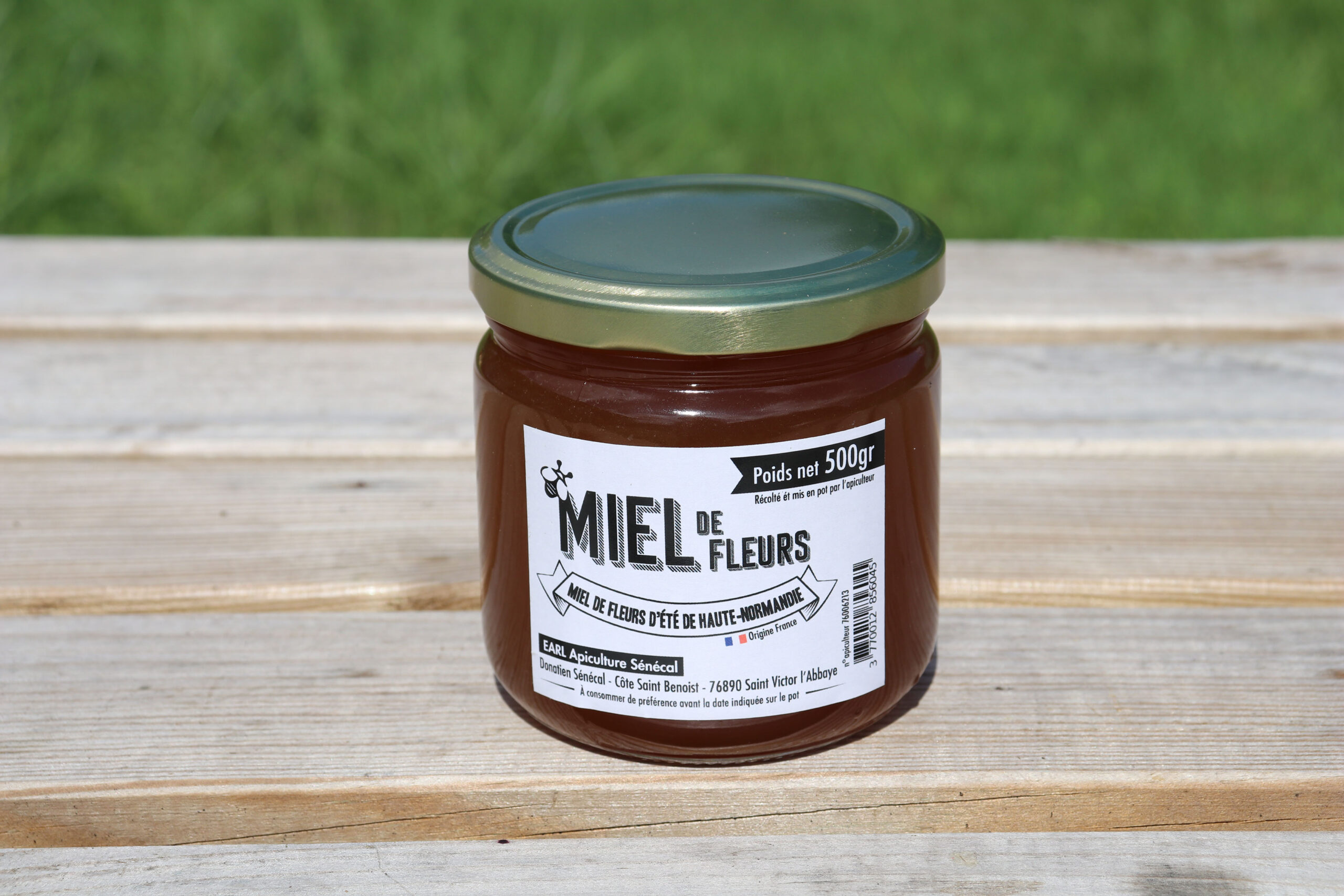 Etiquette pot de miel ete 500gr